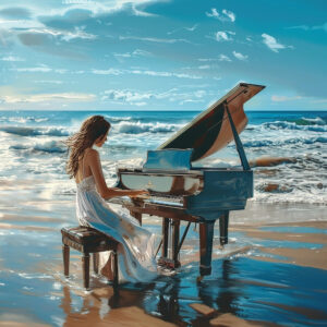 girlbeachpiano