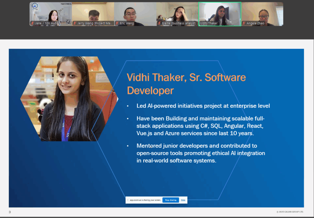 [2025-07-09] Vidhi - A day in the life of a deverloper 3